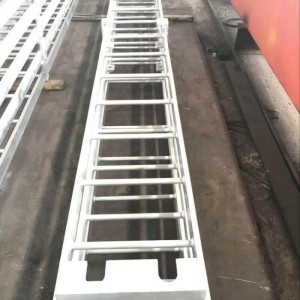 Ladder type zeehavenrubber bumpers voor de bescherming van de pier
